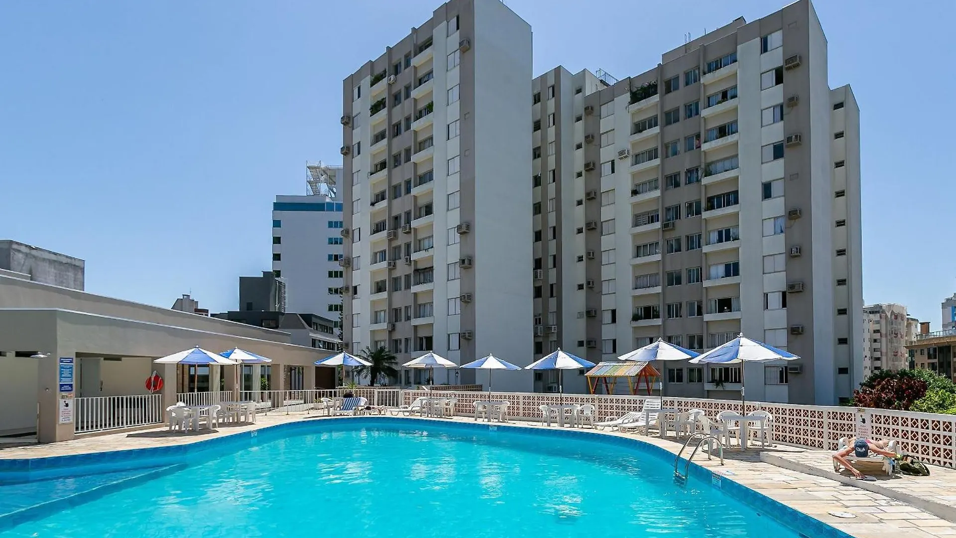 Appartement Wi-Fi 500Mb | Vista Parcial Do Mar | Piscina #Ca65 à Florianópolis 0*,  Brésil