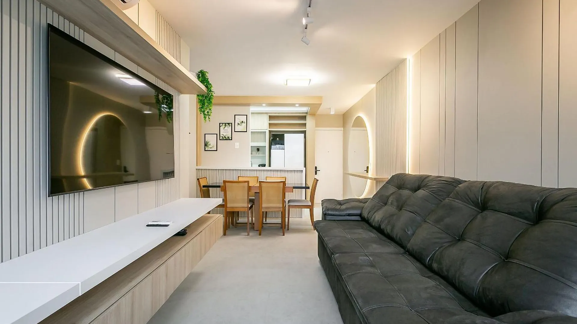 Appartement Wi-Fi 500Mb | Vista Parcial Do Mar | Piscina #Ca65 à Florianópolis